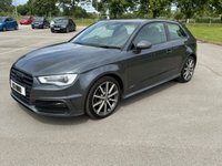 USED 2016 W AUDI A3 1.4 TFSI S line Hatchback 3dr Petrol Manual Euro 6 (s/s) (Nav) (125 ps) MOT MAY 27 NO ADVISORIES, BLUETOOTH