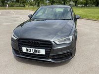 USED 2016 W AUDI A3 1.4 TFSI S line Hatchback 3dr Petrol Manual Euro 6 (s/s) (Nav) (125 ps) MOT MAY 27 NO ADVISORIES, BLUETOOTH