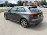 USED 2016 W AUDI A3 1.4 TFSI S line Hatchback 3dr Petrol Manual Euro 6 (s/s) (Nav) (125 ps) MOT MAY 27 NO ADVISORIES, BLUETOOTH