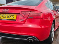 USED 2013 13 AUDI A5 3.0 TDI V6 S line Sportback 5dr Diesel S Tronic quattro Euro 5 (s/s) (245 ps) 6 months warranty, &pound;1000 per claim
