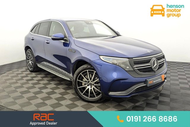 2021 70 MERCEDES-BENZ EQC EQC 400 80kWh AMG Line SUV 5dr Electric Auto 4MATIC (408 ps) 4x4, Car Play, Sat Nav