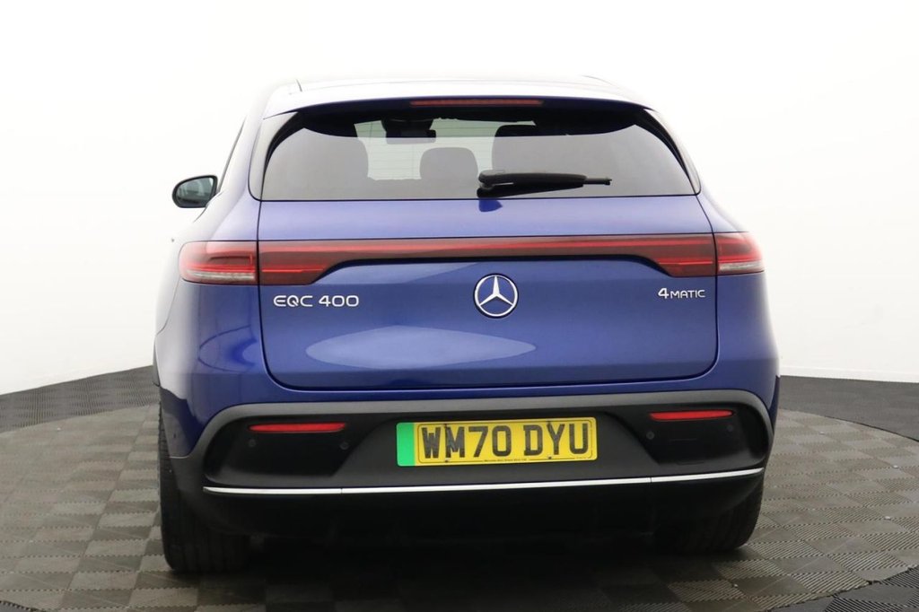 USED 2021 70 MERCEDES-BENZ EQC EQC 400 80kWh AMG Line SUV 5dr Electric Auto 4MATIC (408 ps) 4x4, Car Play, Sat Nav