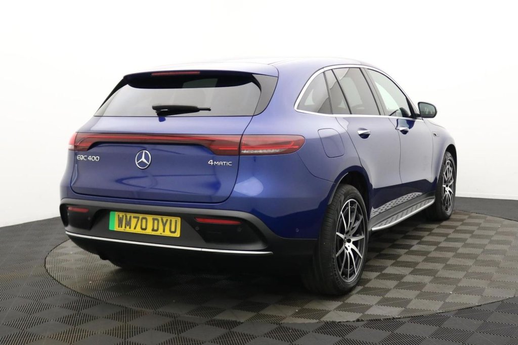 USED 2021 70 MERCEDES-BENZ EQC EQC 400 80kWh AMG Line SUV 5dr Electric Auto 4MATIC (408 ps) 4x4, Car Play, Sat Nav