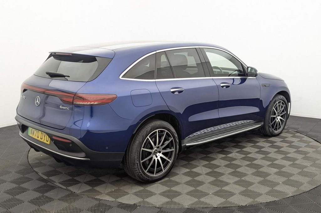 USED 2021 70 MERCEDES-BENZ EQC EQC 400 80kWh AMG Line SUV 5dr Electric Auto 4MATIC (408 ps) 4x4, Car Play, Sat Nav