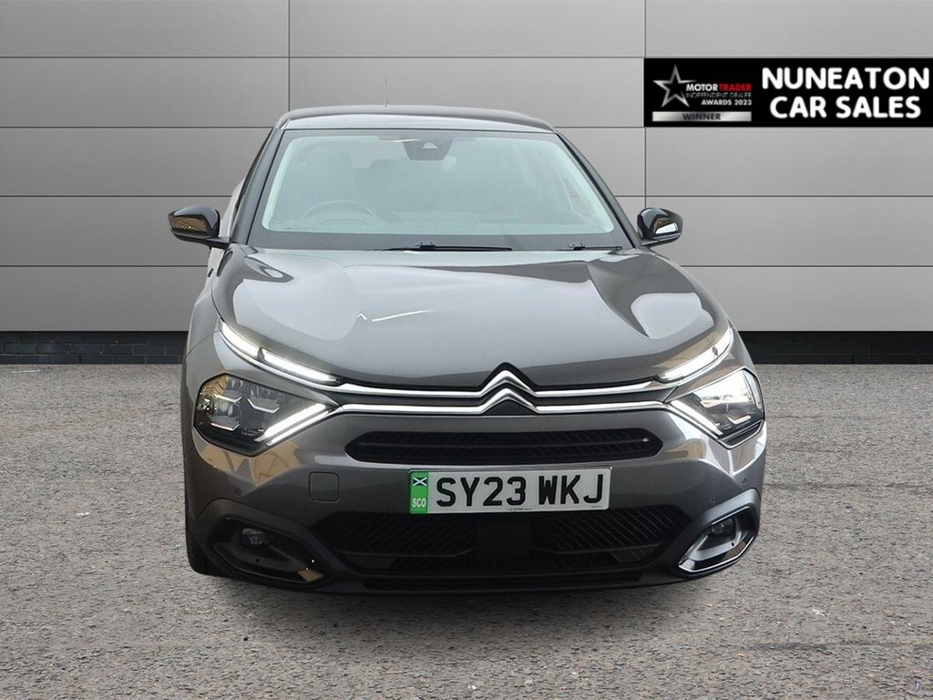 USED 2023 23 CITROEN e-C4 50kWh Shine Plus Hatchback 5dr Electric Auto (7.4kW Charger) (136 ps) 