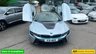 USED 2015 E BMW I8 Silver 1.5 7.1kWh Plug-in hybrid coupe, 49,050 miles, ULEZ compliant, Automatic 4WD, 20in alloys, HK audio, Sat nav, Camera, Cruise, 8.8in Display. This 2015 BMW i8 presents a remarkable opportunity with exceptionally low mileage for its age, having covered just 49,050 miles. This impressive plug in hybrid sports car features a 1.5 litre petrol engine and four wheel drive, meeting Euro 6 emission standards. It comes with a 3 month warranty for your peace of mind, and its MOT is valid until March 2027. Notable features include striking 20 inch BMW i Turbine Spoke Style 625 alloy wheels, a comprehensive Driving Assistant system, and eye catch