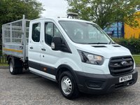 USED 2019 69 FORD TRANSIT 2.0 350 EcoBlue Leader Double Cab TIPPER [ CAGED REFUGE BODY ] RWD L3 Euro 6 (s/s) (130 ps) Stunning Throughout ,Light use ,Ex Council Authority