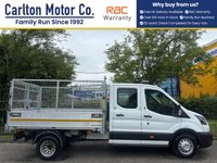 USED 2019 69 FORD TRANSIT 2.0 350 EcoBlue Leader Double Cab TIPPER [ CAGED REFUGE BODY ] RWD L3 Euro 6 (s/s) (130 ps) Stunning Throughout ,Light use ,Ex Council Authority