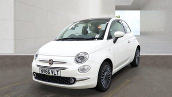 2016 FIAT 500 1.2 Lounge Hatchback 3dr Petrol Manual Euro 6 (s/s) (69 bhp) &pound;4995.00