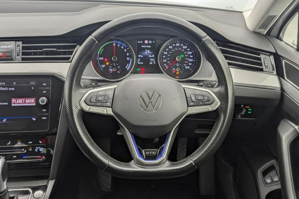 USED 2021 71 VOLKSWAGEN PASSAT 1.4 TSI 13kWh GTE Estate 5dr Petrol Plug-in Hybrid DSG Euro 6 (s/s) (218 ps) Car Play, Heated Seats, Cruise