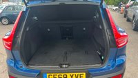 USED 2020 69 VOLVO XC40 Blue 2.0 D3 R-Design SUV, 81,100 miles, Euro 6, ULEZ compliant, Leather, Sat nav, 9in Touchscreen, Rear sensors, Air Conditioning. This 2020 Volvo XC40 D3 R Design is a superb example, having been cherished by just one owner since new. This stylish SUV boasts a 2.0 litre Euro 6 diesel engine, offering a compelling blend of performance and efficiency. Its R Design trim level ensures a sporty aesthetic, complemented by a suite of advanced features. You'll appreciate the peace of mind provided by Intellisafe Surround, which includes Blind Spot Assistance, and the convenience of Front Park Assist with front sensors. The Winter
