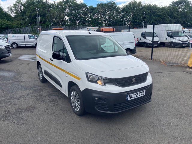 2022 PEUGEOT PARTNER 1.5 BlueHDi 1000 Professional Premium Standard Panel Van 5dr Diesel Manual SWB Euro 6 (100 bhp)(NU22CXL) &pound;9900.00