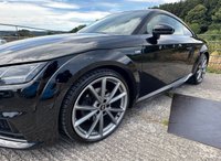 USED 2017 03 AUDI TT 2.0 TDI Black Edition Coupe 3dr Diesel S Tronic quattro Euro 6 (s/s) (184 ps) *** REAR SENSORS, CRUISE, 2 KEYS, FSH *** FINANCE AVAILABLE FROM 9.9% APR ***