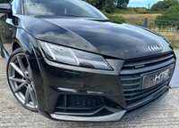 USED 2017 03 AUDI TT 2.0 TDI Black Edition Coupe 3dr Diesel S Tronic quattro Euro 6 (s/s) (184 ps) *** REAR SENSORS, CRUISE, 2 KEYS, FSH *** FINANCE AVAILABLE FROM 9.9% APR ***