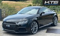 USED 2017 03 AUDI TT 2.0 TDI Black Edition Coupe 3dr Diesel S Tronic quattro Euro 6 (s/s) (184 ps) *** REAR SENSORS, CRUISE, 2 KEYS, FSH *** FINANCE AVAILABLE FROM 9.9% APR ***