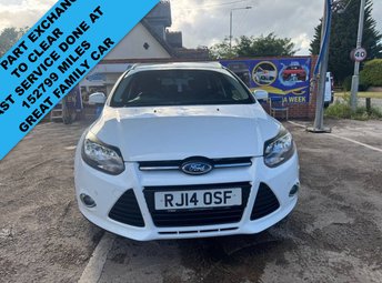 2014 FORD FOCUS 1.6 TDCi Titanium Navigator Estate 5dr Diesel Manual Euro 5 (s/s) (115 ps) &pound;1995.00