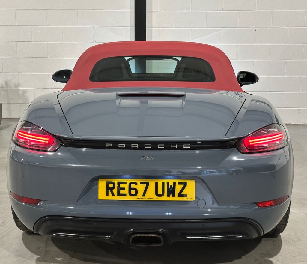 USED 2017 67 PORSCHE 718 BOXSTER 2.0T Convertible 2dr Petrol Manual Euro 6 (s/s) (300 ps) 