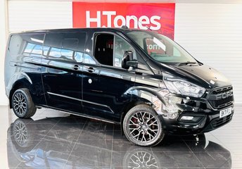 2021 FORD TRANSIT CUSTOM 2.0 300 EcoBlue Limited Crew Van Double Cab 5dr Diesel Auto L2 H1 Euro 6 (s/s) (170 ps) &pound;19995.00