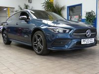 USED 2023 23 MERCEDES-BENZ CLA 1.3 CLA250e 15.6kWh AMG Line (Premium) Shooting Brake 5dr Petrol Plug-in Hybrid 8G-DCT Euro 6 (s/s) (218 ps) SAT NAV CARPLAY HEATED SEATS PART LEATHER INTERIOR PARKING CAMERA CRUISE CONTROL PARKING SENSORS 1 OWNER SERVICE HISTORY WARRANTY
