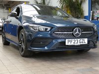 USED 2023 23 MERCEDES-BENZ CLA 1.3 CLA250e 15.6kWh AMG Line (Premium) Shooting Brake 5dr Petrol Plug-in Hybrid 8G-DCT Euro 6 (s/s) (218 ps) SAT NAV CARPLAY HEATED SEATS PART LEATHER INTERIOR PARKING CAMERA CRUISE CONTROL PARKING SENSORS 1 OWNER SERVICE HISTORY WARRANTY