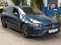 USED 2023 23 MERCEDES-BENZ CLA 1.3 CLA250e 15.6kWh AMG Line (Premium) Shooting Brake 5dr Petrol Plug-in Hybrid 8G-DCT Euro 6 (s/s) (218 ps) SAT NAV CARPLAY HEATED SEATS PART LEATHER INTERIOR PARKING CAMERA CRUISE CONTROL PARKING SENSORS 1 OWNER SERVICE HISTORY WARRANTY