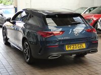 USED 2023 23 MERCEDES-BENZ CLA 1.3 CLA250e 15.6kWh AMG Line (Premium) Shooting Brake 5dr Petrol Plug-in Hybrid 8G-DCT Euro 6 (s/s) (218 ps) SAT NAV CARPLAY HEATED SEATS PART LEATHER INTERIOR PARKING CAMERA CRUISE CONTROL PARKING SENSORS 1 OWNER SERVICE HISTORY WARRANTY