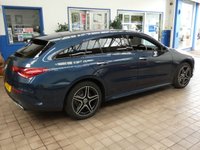USED 2023 23 MERCEDES-BENZ CLA 1.3 CLA250e 15.6kWh AMG Line (Premium) Shooting Brake 5dr Petrol Plug-in Hybrid 8G-DCT Euro 6 (s/s) (218 ps) SAT NAV CARPLAY HEATED SEATS PART LEATHER INTERIOR PARKING CAMERA CRUISE CONTROL PARKING SENSORS 1 OWNER SERVICE HISTORY WARRANTY