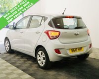 USED 2016 16 HYUNDAI I10 1.2 SE Hatchback 5dr Petrol Manual Euro 5 (87 ps) LOW INSURANCE GROUP 4, &pound;35 A YEAR ROAD TAX. COMBINED MPG OF 57.7. FRONT FOG LIGHTS. AIR CON. 4 X ELECTRIC WINDOWS. ELECTRIC MIRRORS. TWO TONE BLACK AND BLUE TRIM. REMOTE CENTRAL LOCKING WITH 2 KEYS