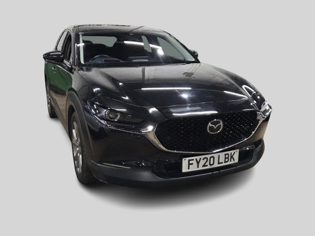 View our Mazda CX-30 2.0 SKYACTIV-G MHEV Sport Lux SUV 5dr Petrol Manual Euro 6 (s/s) (122 ps) Reverse Camera, Front / Rear Parking Sensors, Android Auto / Apple CarPlay, Heated Front Seats, 18In Alloys
