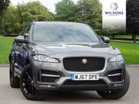 USED 2017 67 JAGUAR F-PACE 2.0 D180 R-Sport SUV 5dr Diesel Manual AWD Euro 6 (s/s) (180 ps) Nav-Cam-F+Rear Htd Seats-Htd Wheel