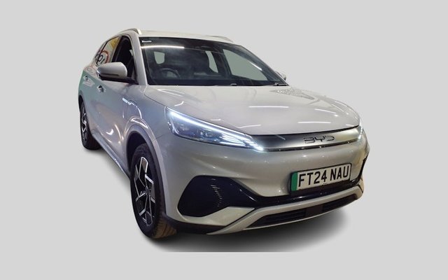View our BYD Atto 3 60.48kWh Comfort SUV 5dr Electric Auto (204 ps) Panoramic Sunroof, Heated Front Seats, Touchscreen, 18In Alloys, Electric Folding Door Mirrors