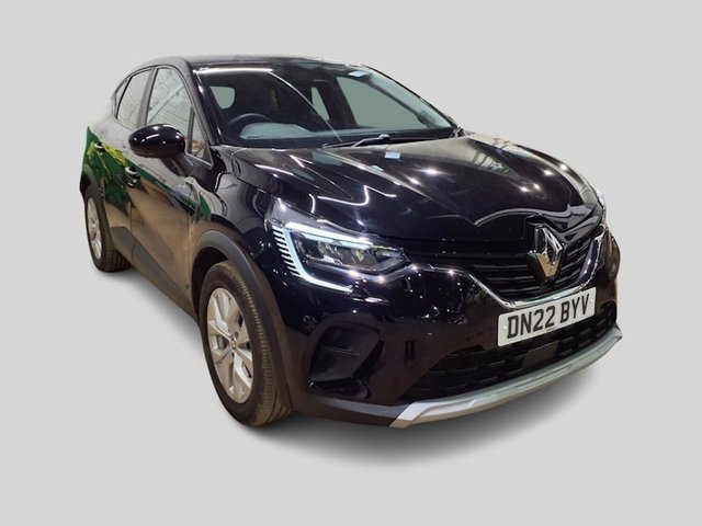 View our Renault Captur 1.6 E-TECH Iconic Edition SUV 5dr Petrol Hybrid Auto Euro 6 (s/s) (145 ps) Rear Parking Sensors, Android Auto / Apple CarPlay, Easy Link Navigation, 17In Alloys, Electrically Adjustable Door Mirrors