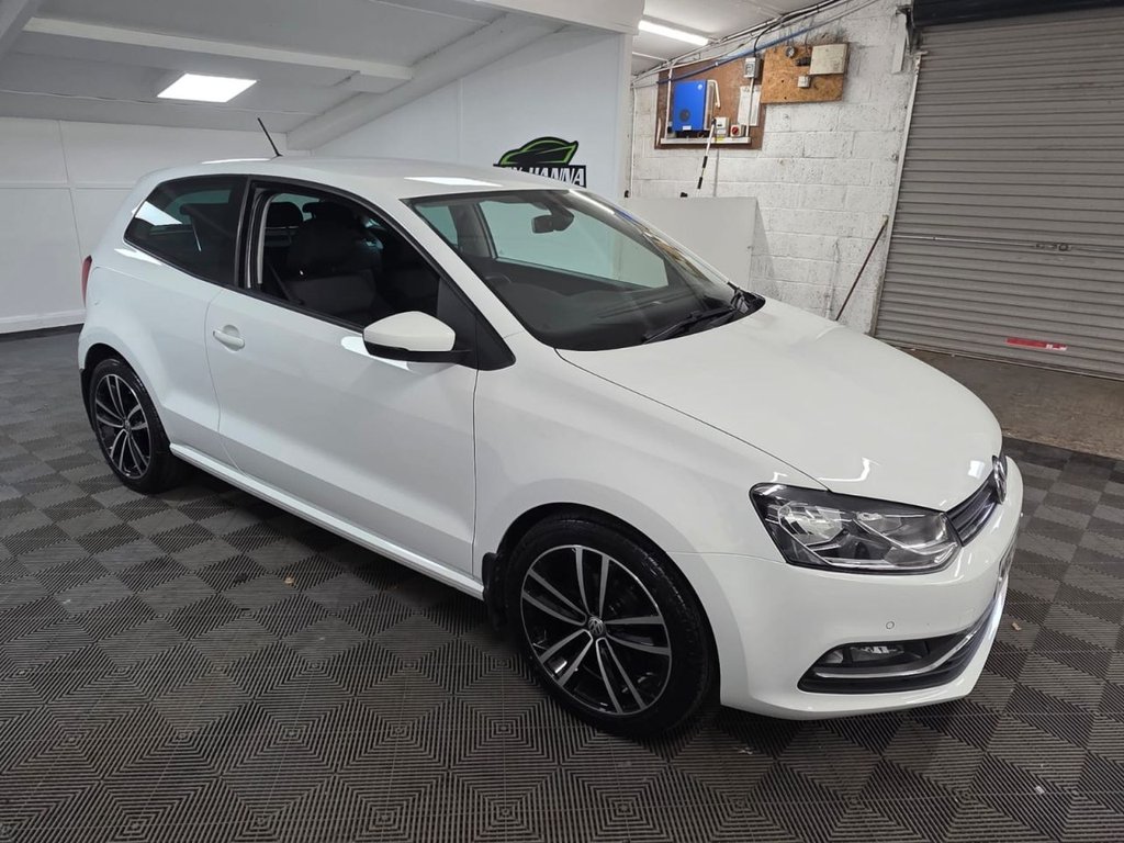 USED 2017 VOLKSWAGEN POLO 1.0 BlueMotion Tech Match Edition Hatchback 3dr Petrol Manual Euro 6 (s/s) (75 ps) Bluetooth - Cruise Control !