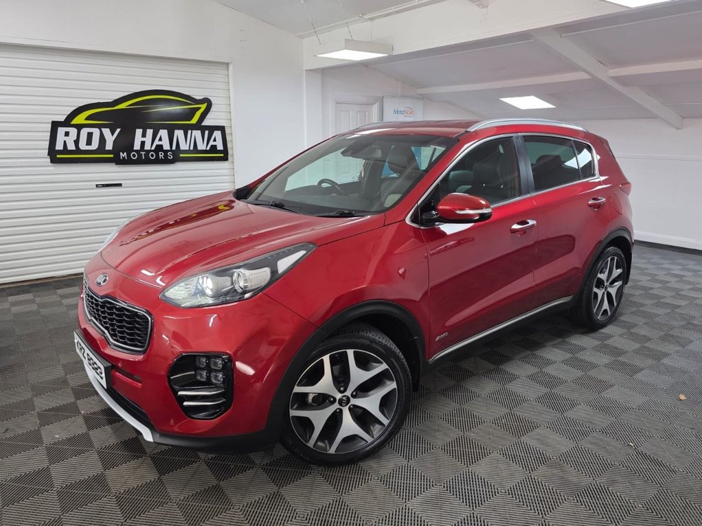 USED 2016 KIA SPORTAGE 2.0 CRDi GT-Line SUV 5dr Diesel Manual AWD Euro 6 (134 bhp) Bluetooth - Cruise Control !