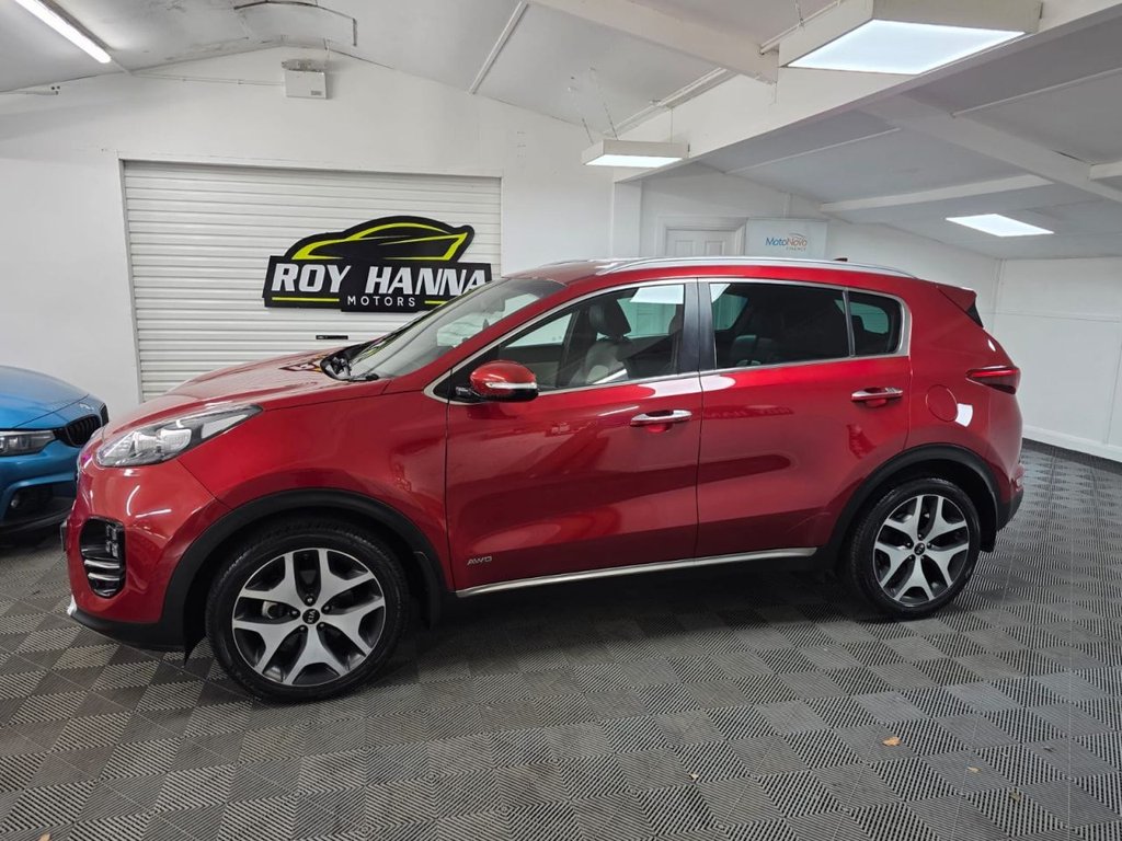 USED 2016 KIA SPORTAGE 2.0 CRDi GT-Line SUV 5dr Diesel Manual AWD Euro 6 (134 bhp) Bluetooth - Cruise Control !