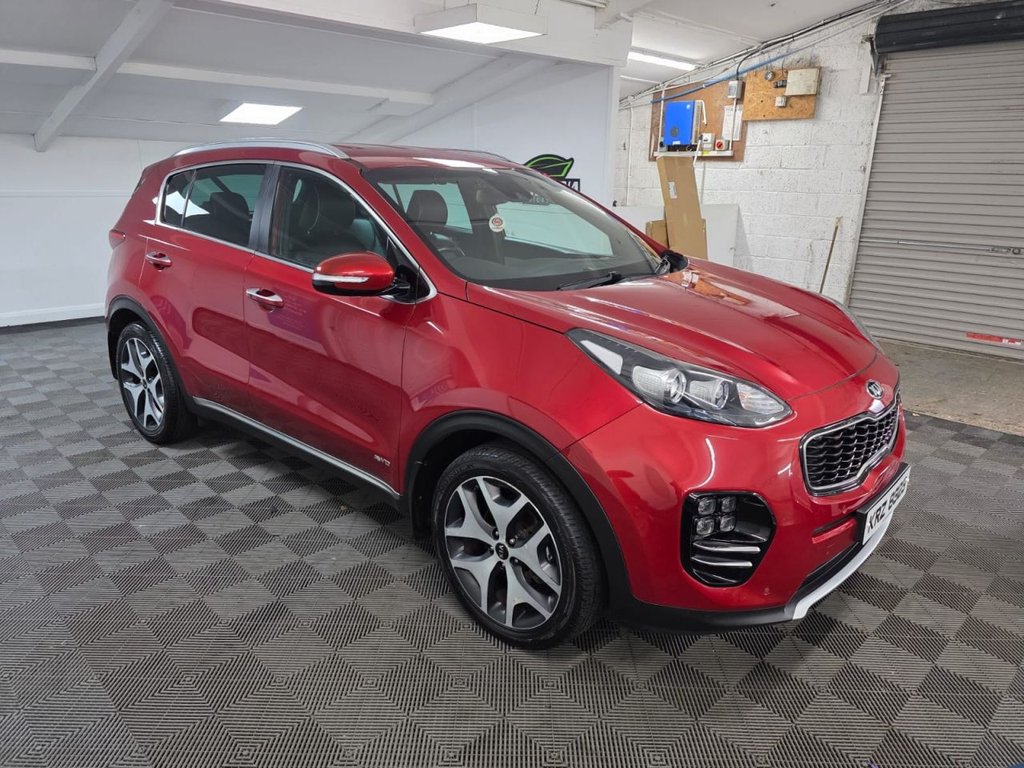 USED 2016 KIA SPORTAGE 2.0 CRDi GT-Line SUV 5dr Diesel Manual AWD Euro 6 (134 bhp) Bluetooth - Cruise Control !