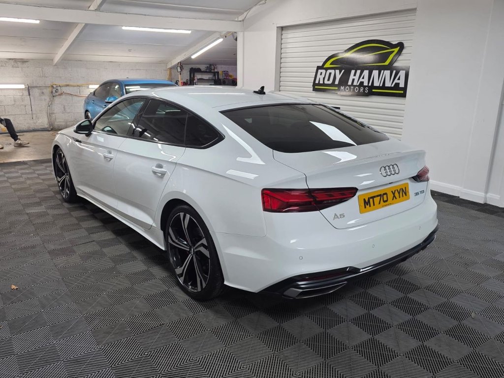 USED 2020 70 AUDI A5 2.0 TDI 35 S line Sportback 5dr Diesel S Tronic Euro 6 (s/s) (163 ps) Bluetooth - SATNAV !