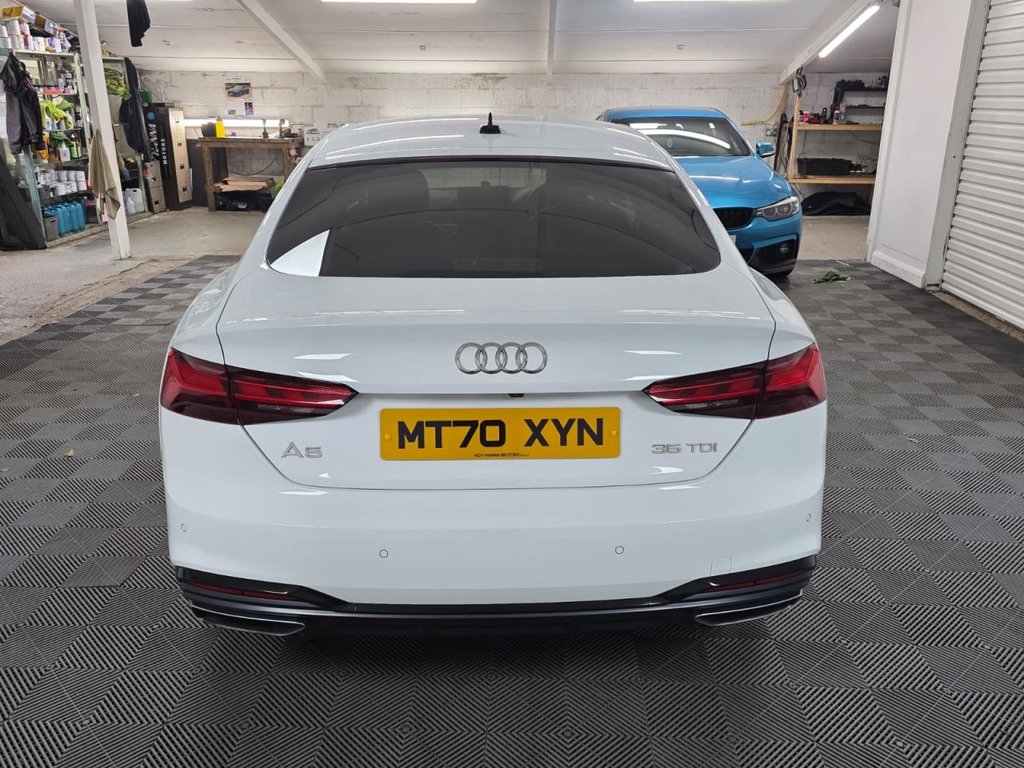 USED 2020 70 AUDI A5 2.0 TDI 35 S line Sportback 5dr Diesel S Tronic Euro 6 (s/s) (163 ps) Bluetooth - SATNAV !