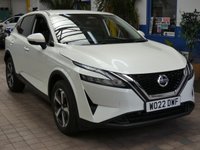 USED 2022 22 NISSAN QASHQAI 1.3 DIG-T MHEV N-Connecta SUV 5dr Petrol Hybrid XTRON Euro 6 (s/s) (158 ps) SAT NAV CARPLAY PARKING CAMERA CRUISE CONTROL PARKING SENSORS 1 OWNER SERVICE HISTORY WARRANTY