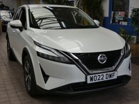 USED 2022 22 NISSAN QASHQAI 1.3 DIG-T MHEV N-Connecta SUV 5dr Petrol Hybrid XTRON Euro 6 (s/s) (158 ps) SAT NAV CARPLAY PARKING CAMERA CRUISE CONTROL PARKING SENSORS 1 OWNER SERVICE HISTORY WARRANTY