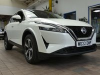 USED 2022 22 NISSAN QASHQAI 1.3 DIG-T MHEV N-Connecta SUV 5dr Petrol Hybrid XTRON Euro 6 (s/s) (158 ps) SAT NAV CARPLAY PARKING CAMERA CRUISE CONTROL PARKING SENSORS 1 OWNER SERVICE HISTORY WARRANTY