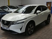 USED 2022 22 NISSAN QASHQAI 1.3 DIG-T MHEV N-Connecta SUV 5dr Petrol Hybrid XTRON Euro 6 (s/s) (158 ps) SAT NAV CARPLAY PARKING CAMERA CRUISE CONTROL PARKING SENSORS 1 OWNER SERVICE HISTORY WARRANTY