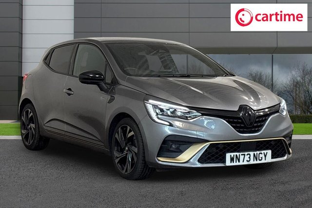View our Renault Clio 1.6 E-TECH E-Tech engineered Hatchback 5dr Petrol Hybrid Auto Euro 6 (s/s) (145 ps) Rear View Camera, Front / Rear Parking Sensors, Touchscreen With Navigation, 17In Alloys, Automatic Climate Control