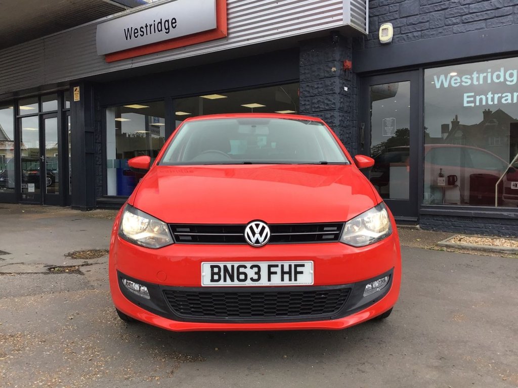 USED 2013 63 VOLKSWAGEN POLO 1.4 Match Edition Hatchback 5dr Petrol Manual Euro 5 (85 ps) 