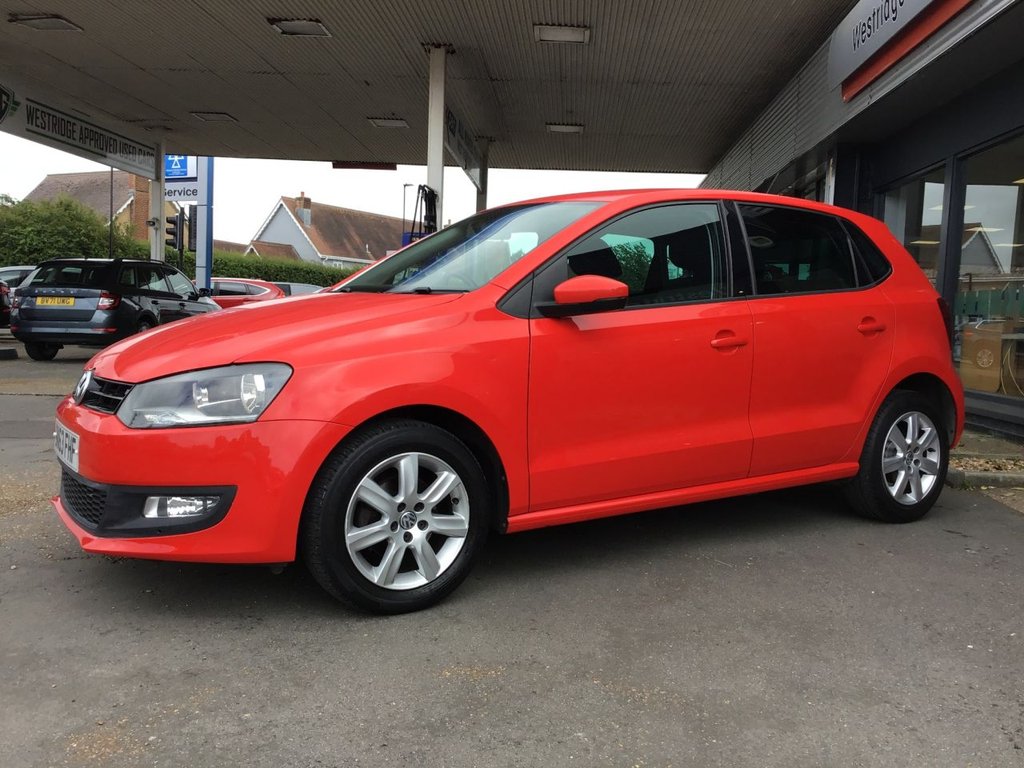 USED 2013 63 VOLKSWAGEN POLO 1.4 Match Edition Hatchback 5dr Petrol Manual Euro 5 (85 ps) 