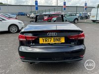 USED 2017 17 AUDI A3 CABRIOLET 1.6 TDI SE Convertible 2dr Diesel Manual Euro 6 (s/s) (110 ps) FINANCE FROM 8.9% APR.