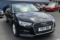 USED 2017 17 AUDI A3 CABRIOLET 1.6 TDI SE Convertible 2dr Diesel Manual Euro 6 (s/s) (110 ps) FINANCE FROM 8.9% APR.