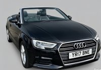 USED 2017 17 AUDI A3 CABRIOLET 1.6 TDI SE Convertible 2dr Diesel Manual Euro 6 (s/s) (110 ps) FINANCE FROM 8.9% APR.