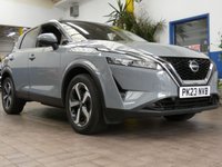 USED 2023 23 NISSAN QASHQAI 1.3 DIG-T MHEV N-Connecta SUV 5dr Petrol Hybrid Manual Euro 6 (s/s) (140 ps) SAT NAV CARPLAY PARKING CAMERA CRUISE CONTROL PARKING SENSORS 1 OWNER SERVICE HISTORY WARRANTY