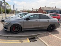 USED 2016 T MERCEDES-BENZ CLA 2.0 CLA45 AMG Coupe 4dr Petrol SpdS DCT 4MATIC Euro 6 (s/s) (381 ps) 